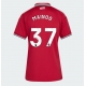 Manchester United Kobbie Mainoo #37 Replike Domaci Dres za Ženska 2026-27 Kratak Rukav